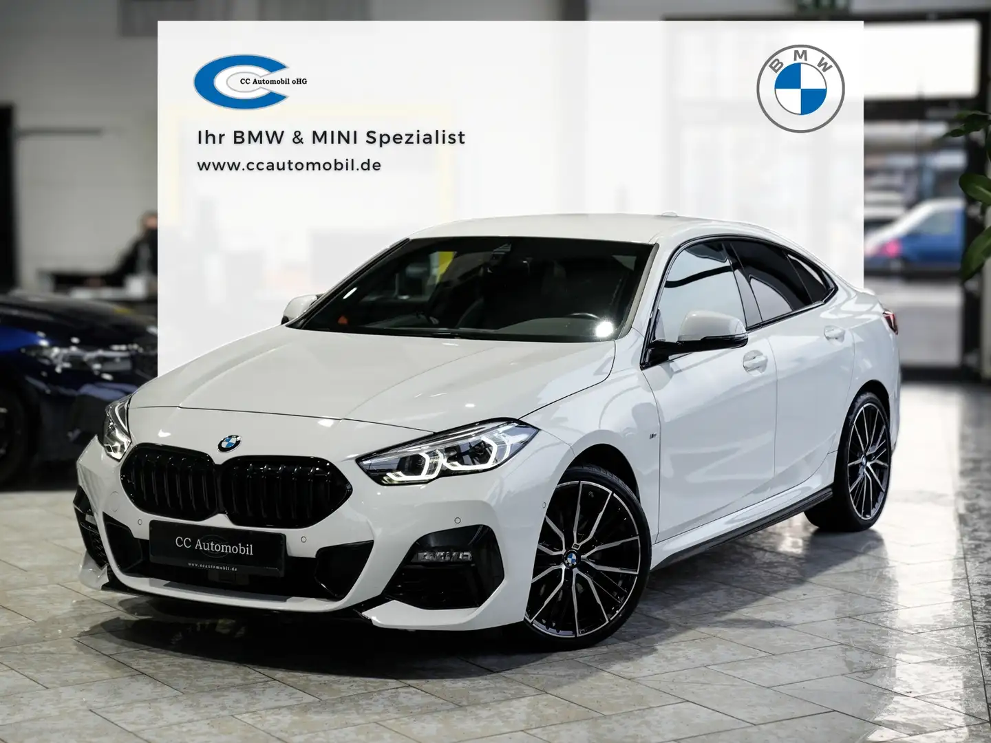 BMW 218 218i Gran Coupe M Sport 19LM ACC Kamera Weiß - 1
