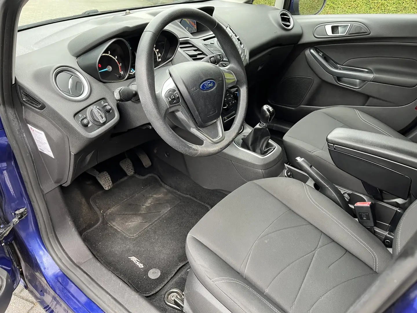 Ford Fiesta 1.0 Style Airco Navigatie Lichtmetalen velgen Blauw - 2