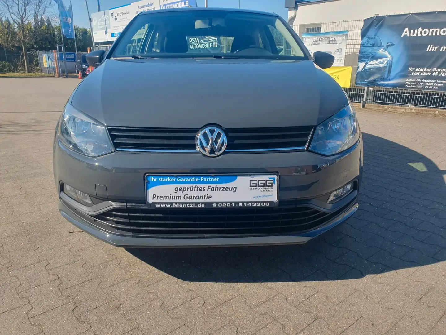 Volkswagen Polo 1.0 GARANTIE KLIMAANLAGE ALU Bluetooth Grijs - 2