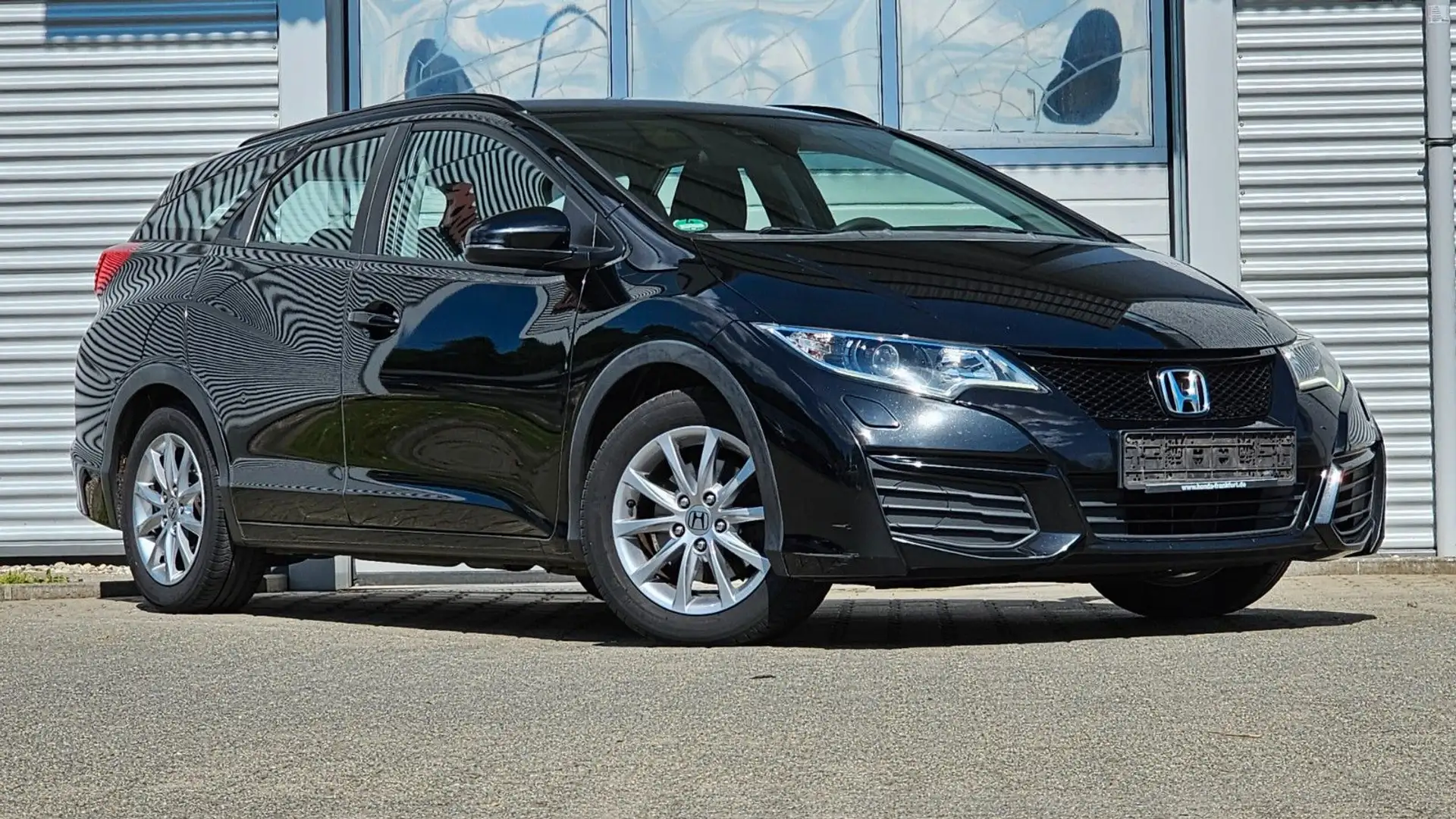 Honda Civic Tourer Comfort Shzg Klima Tempomat MFL Nero - 1