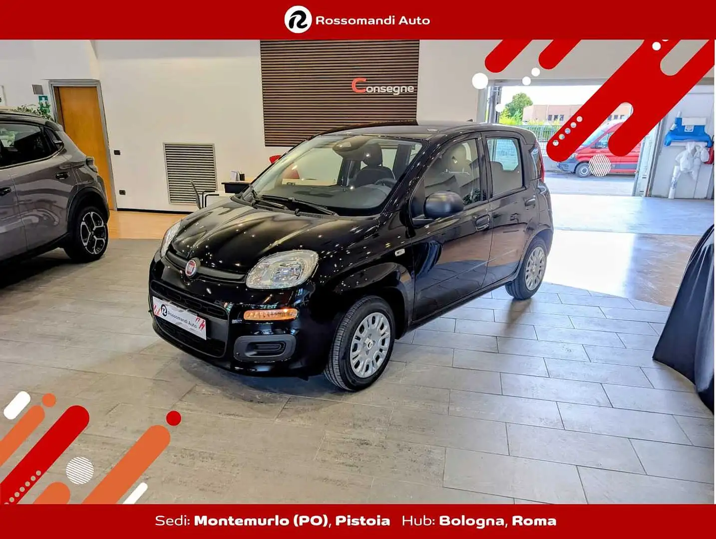 Fiat Panda Pop Hybrid Nero - 1