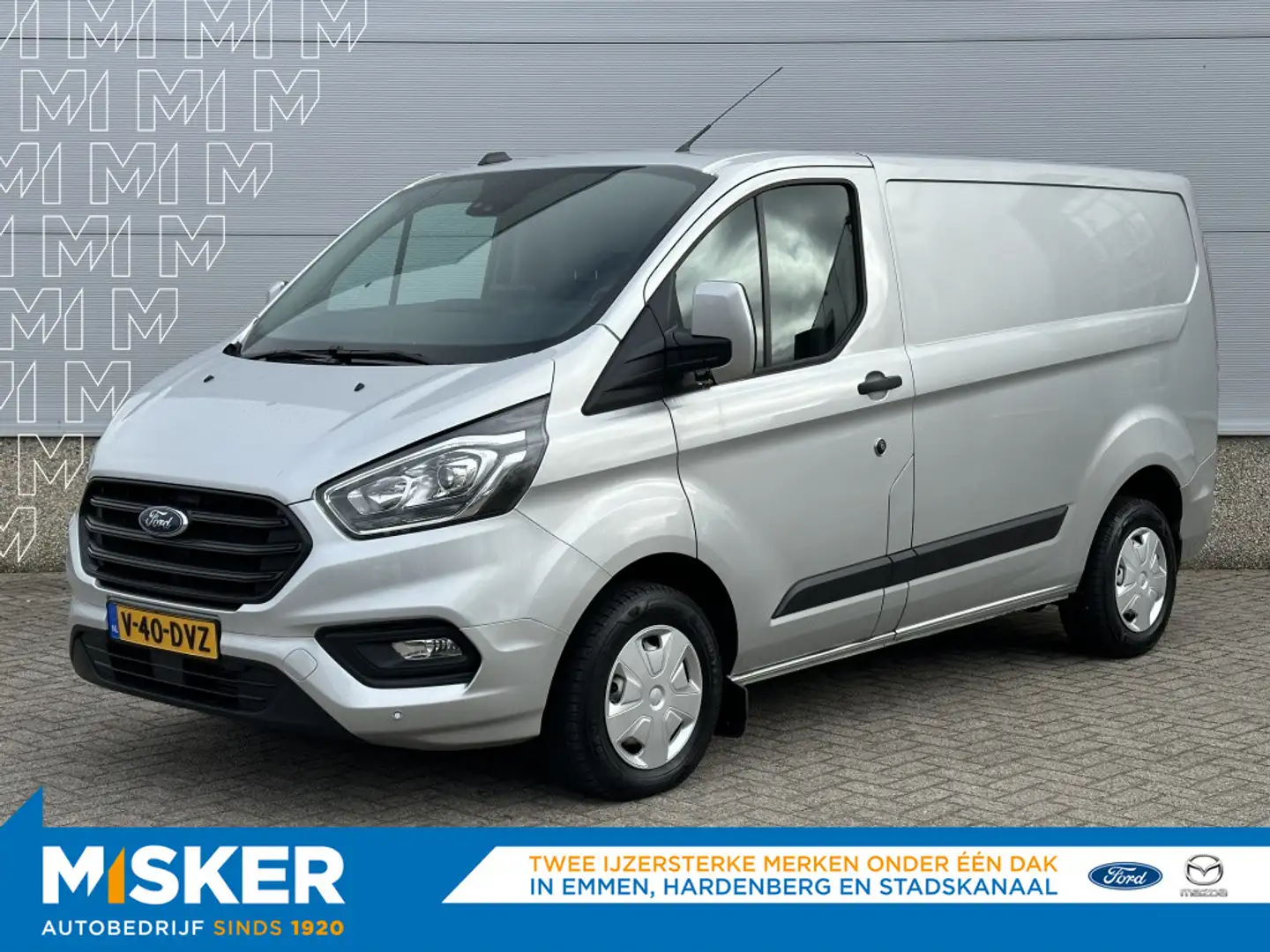 Ford Transit Custom 300 2.0 TDCI L1H1 Trend 130pk DRIVERPACK! LAADRUIM Grijs - 1