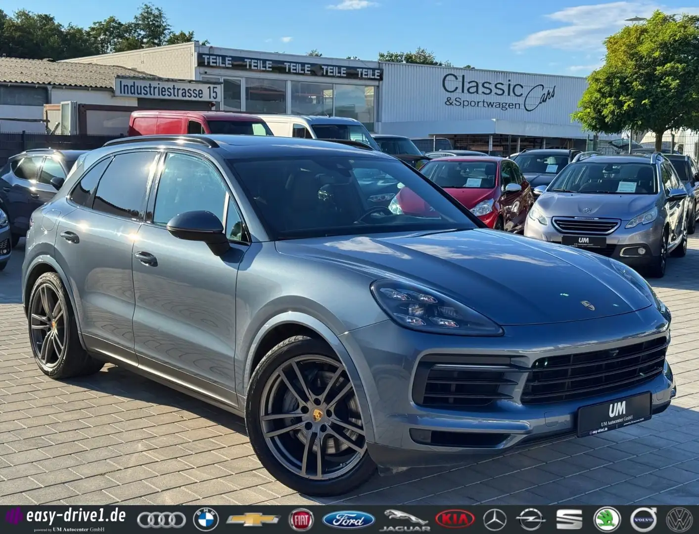 Porsche Cayenne S/PDLS+/360°/PANO/CHRONO/BOSE/SITZBELÜFT Bleu - 1
