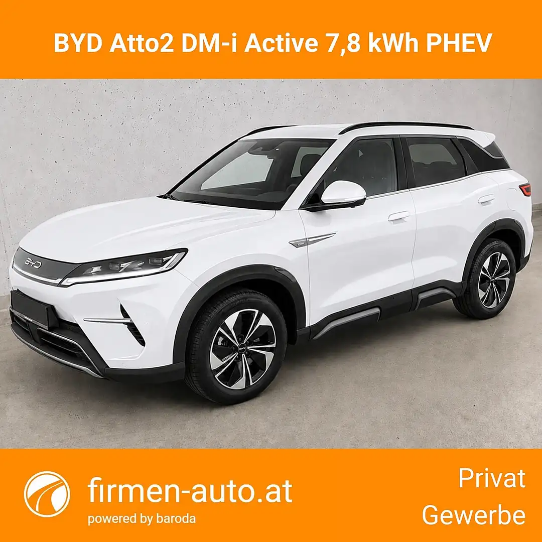 BYD Atto 2 Atto2 DM-i PHEV 7,8kWh Active Österreich Paket Weiß - 1
