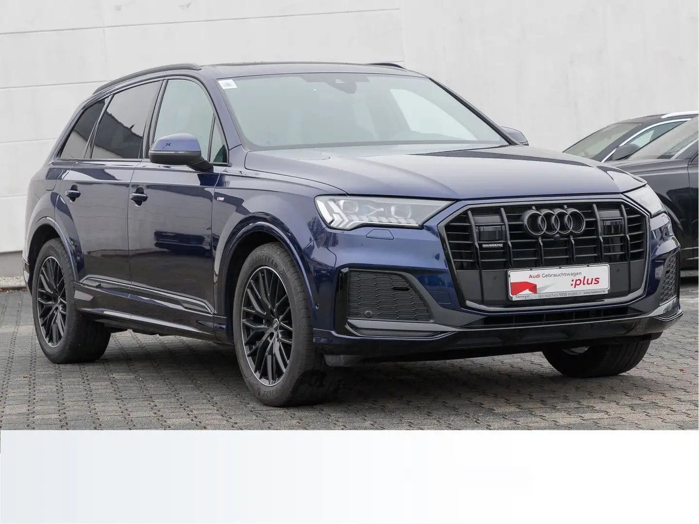 Audi Q7 50 TDI Q 2x S LINE S-SITZE PANO HD-MATRIX ASS Modrá - 2