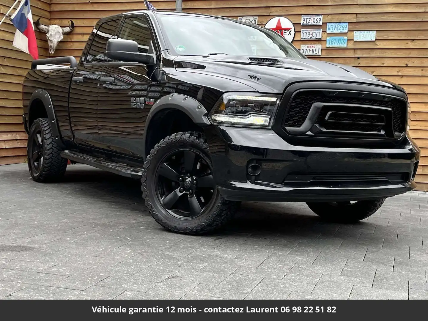Dodge RAM Sport Crew Cab 4x4 Tout compris hors homologation 4500e Negro - 1