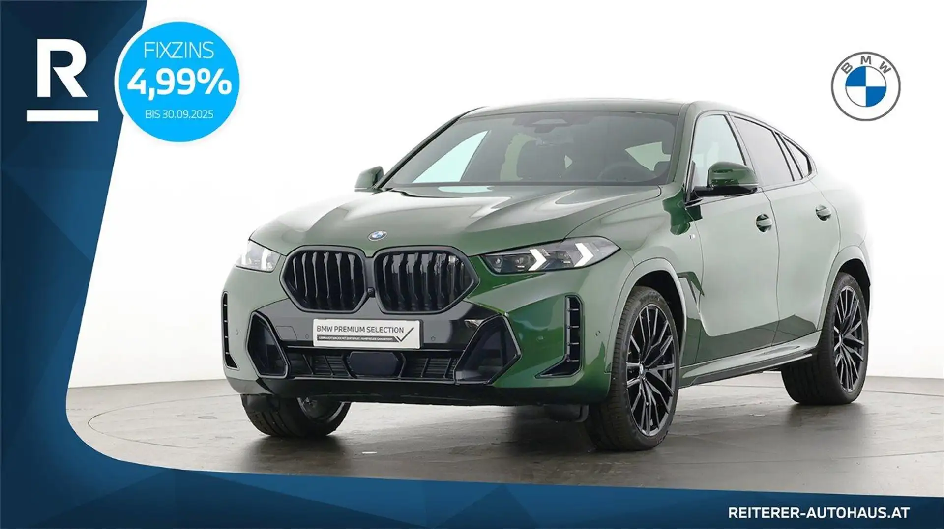 BMW X6 xDrive40d Yeşil - 1