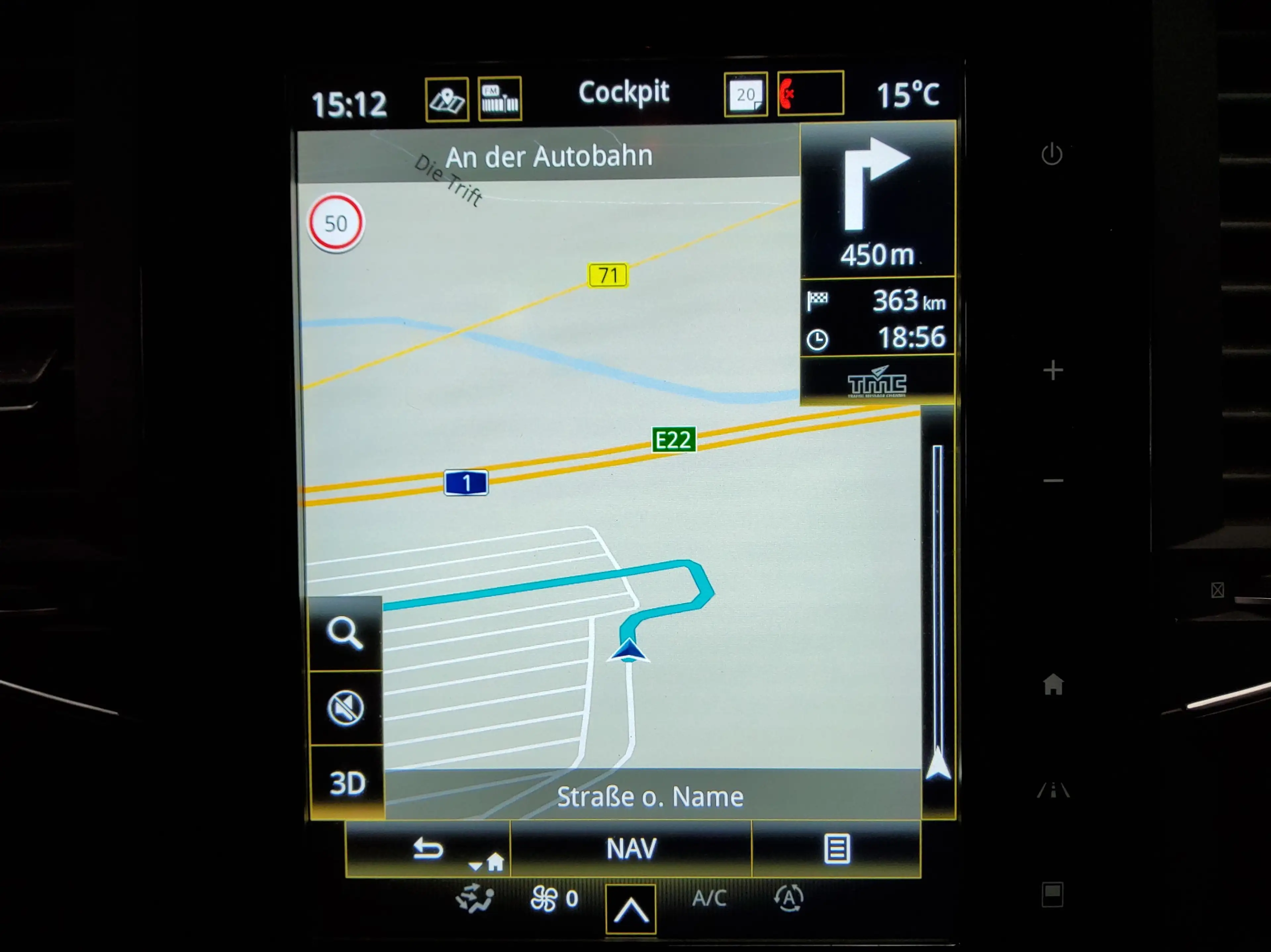 Renault Talisman TALISMAN T-LEDER NAVI KLIMAAUT TEMPO MFL SHZ VC PDC HUD AHK ACC LED — photo 7