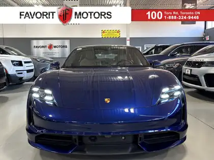 Blue 2020 Porsche Taycan Sedan All-Wheel Drive Automatic