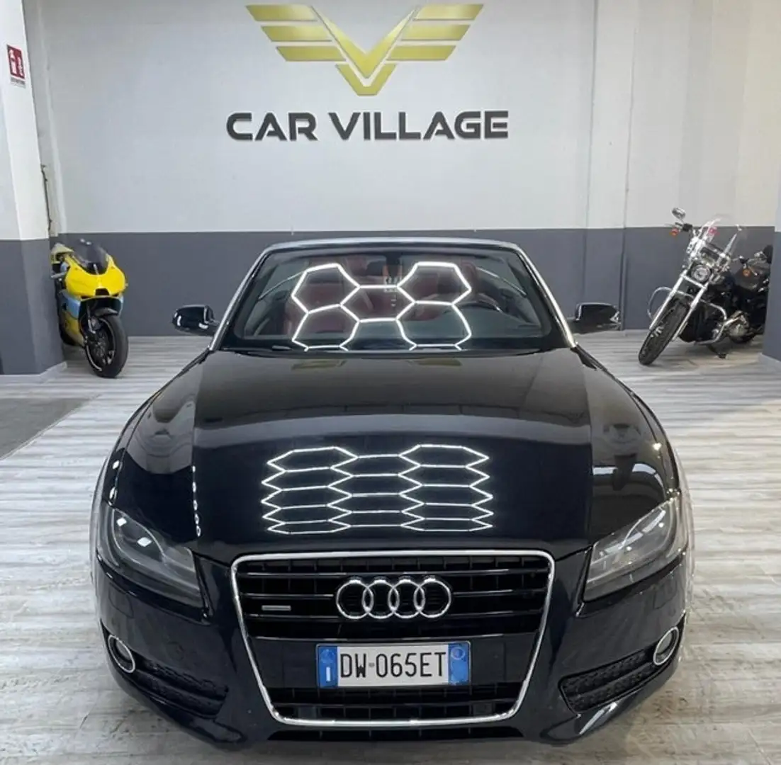 Audi A5 A5 Cabrio 3.0 V6 TDI F.AP. quattro S tr. Noir - 1