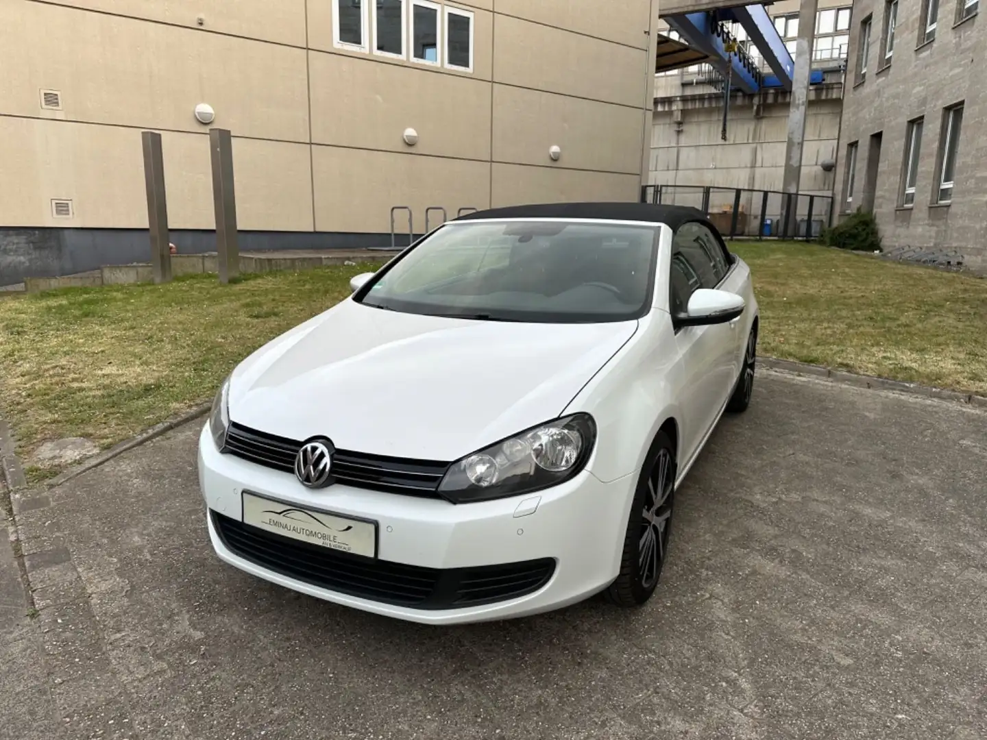 Volkswagen Golf VI Cabriolet Basis BMT MFL Alu Sitzheizung Blanco - 1