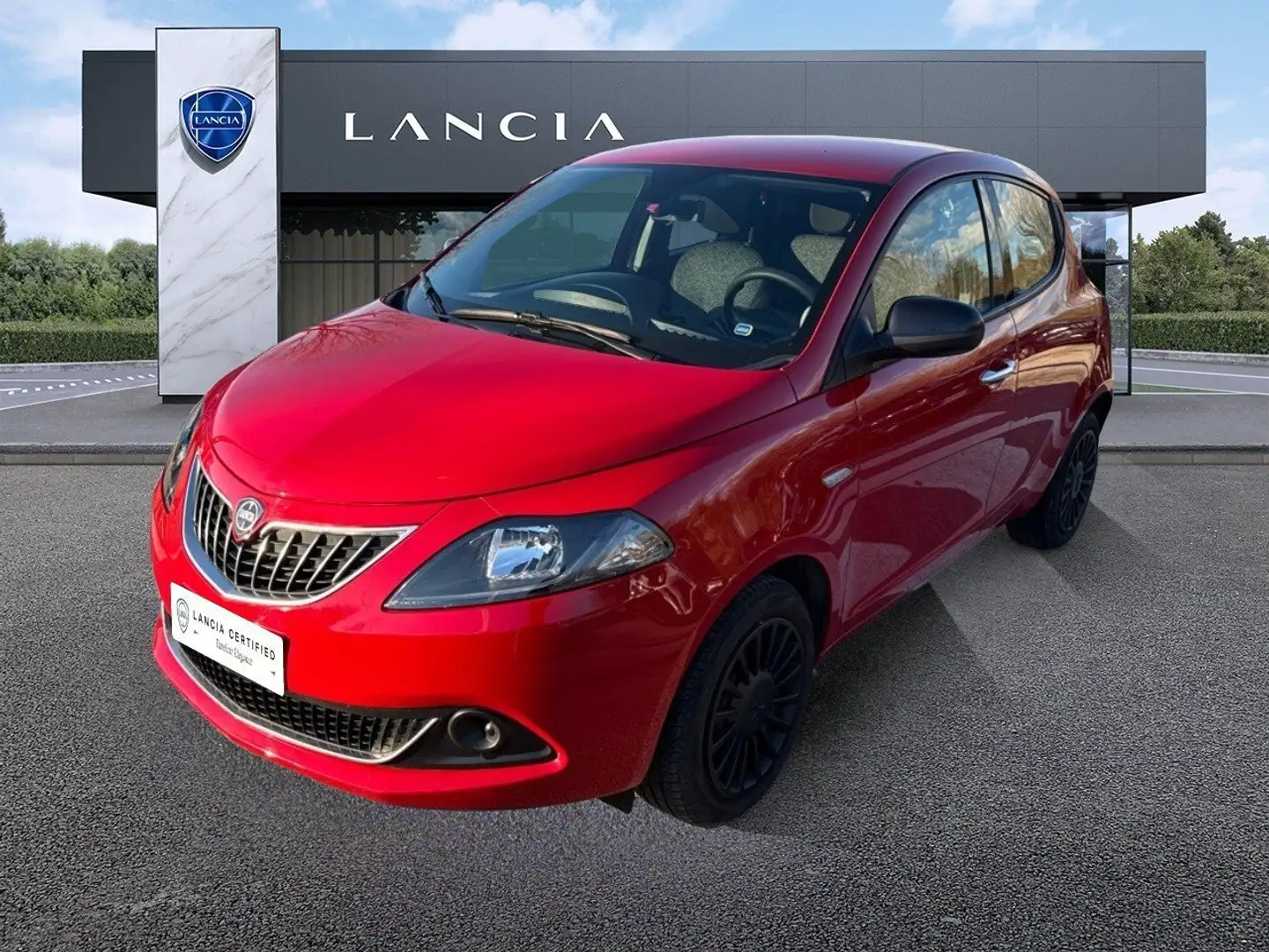 Lancia Ypsilon Ecochic 1.0 FireFly 70cv S&S Hybrid SILVER Rouge - 1