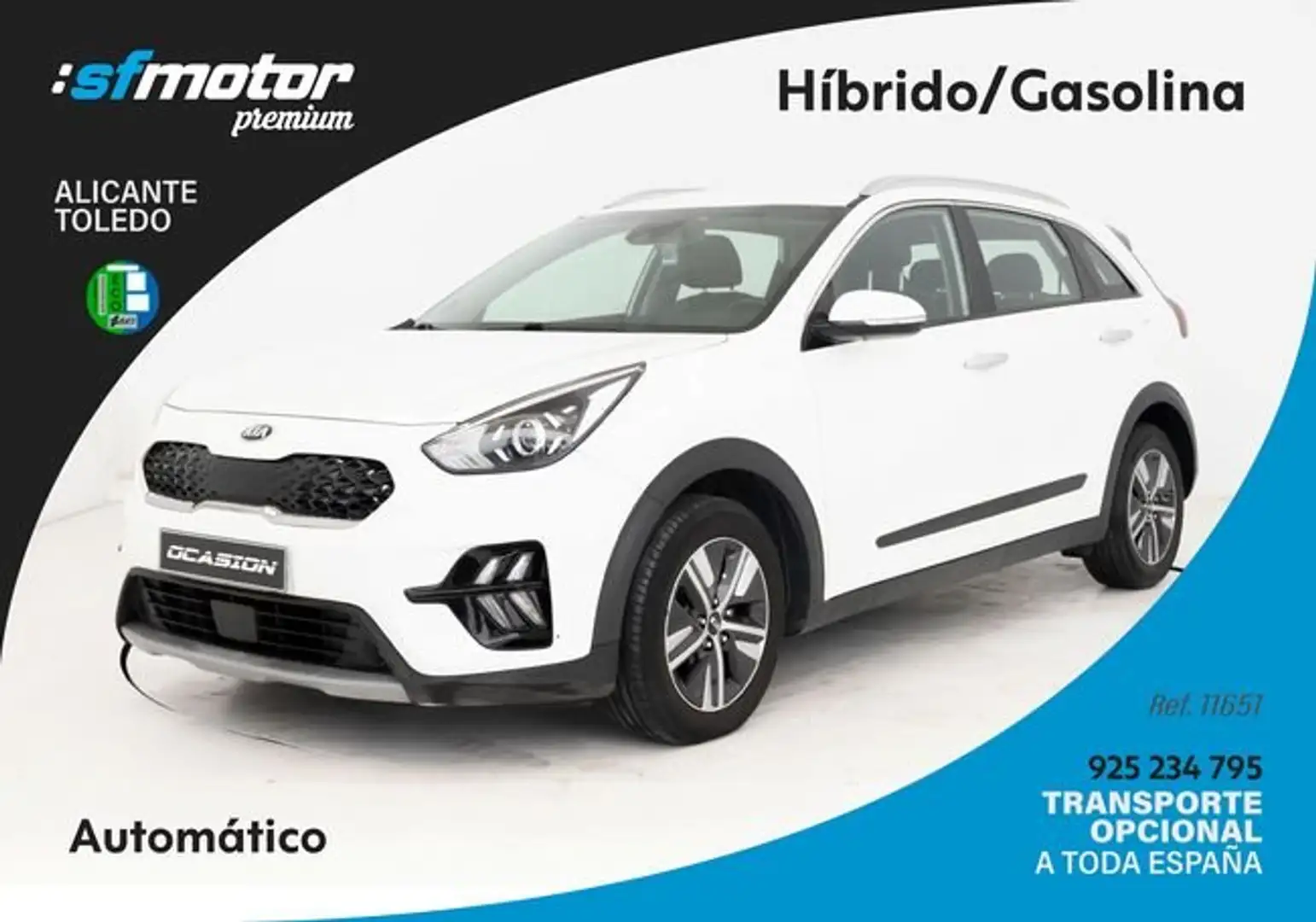 Kia Niro DRIVE 1.6 141 cv AT6 Weiß - 1