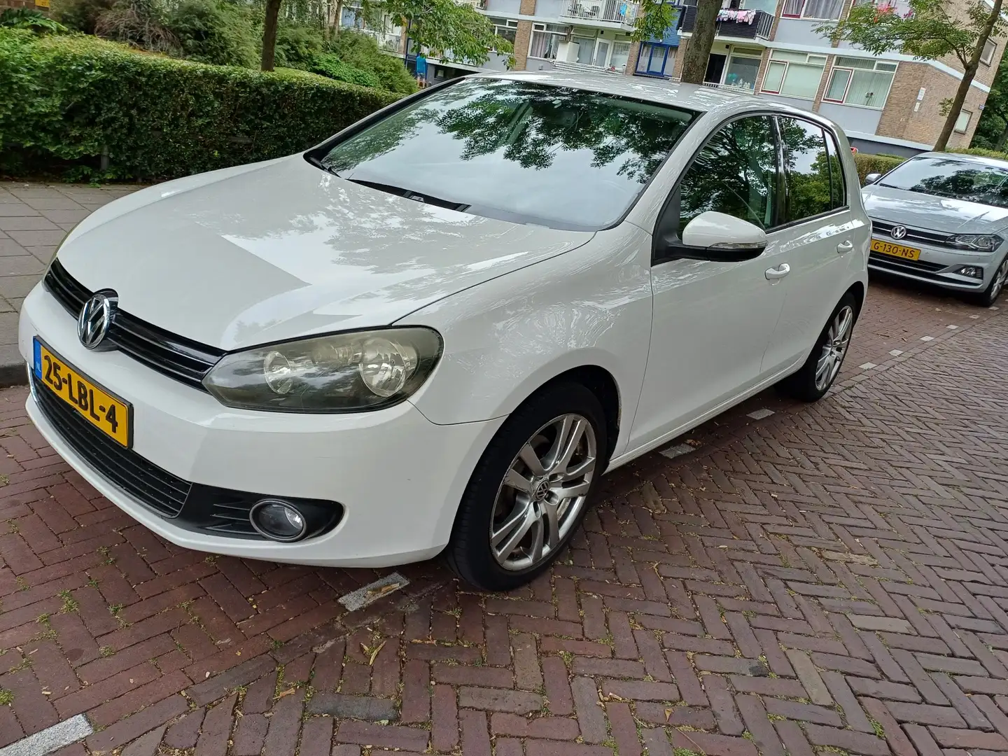 Volkswagen Golf golf 6 1.2 TSI Highl. BlueM (ketting) bj 2010 Wit - 2