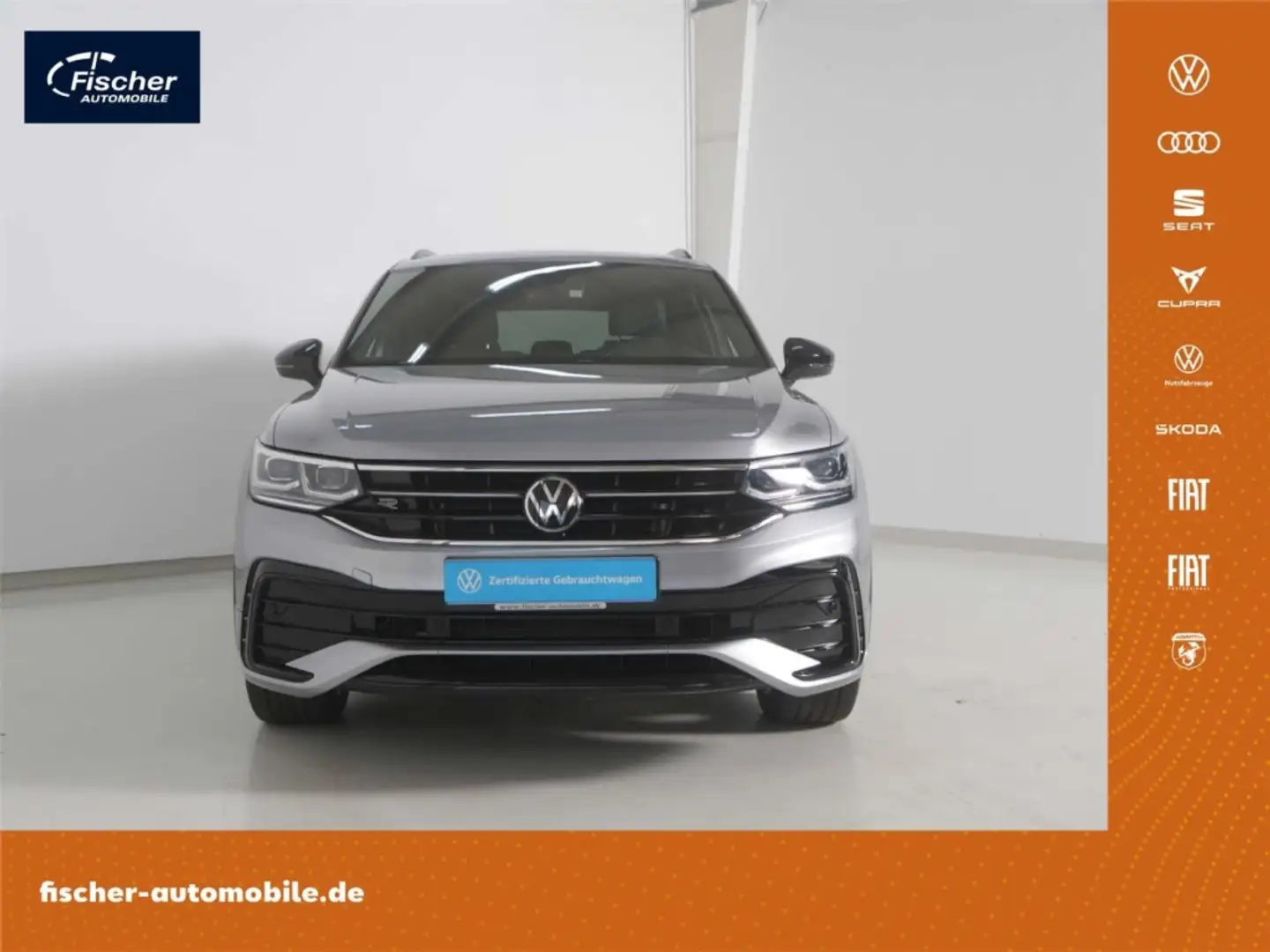 Volkswagen Tiguan Allspace 2.0 TDI 4Mot. R-Line DSG 7-Sitze Silber - 1