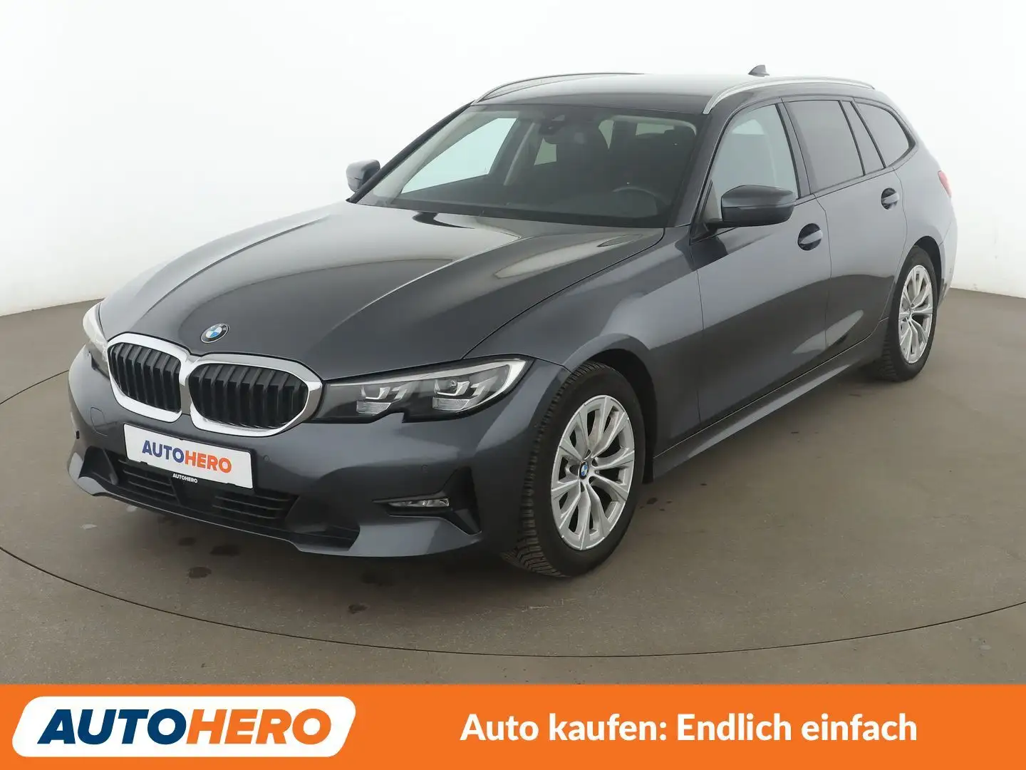 BMW 320 320d Advantage Aut.*NAVI*LED*ACC*CAM*PDC*SHZ* Gris - 1