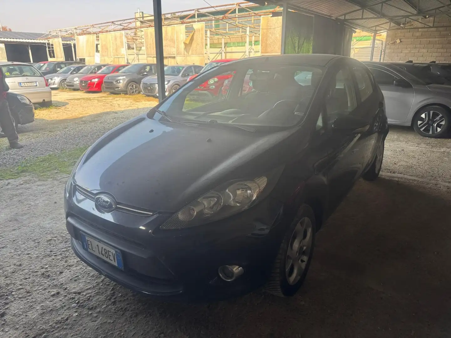 Ford Fiesta Fiesta VI 2008 5p 1.4 tdci Titanium c/esp E5 Schwarz - 2