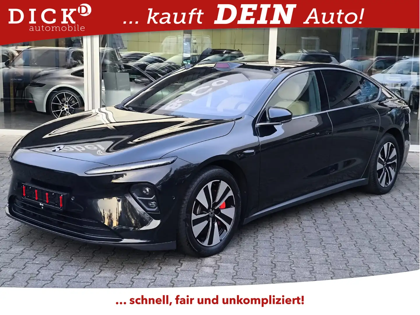 NIO ET7 75 kWh >WERKSGAR+BATTERIE INKL+PANO+LED+360+ Schwarz - 1