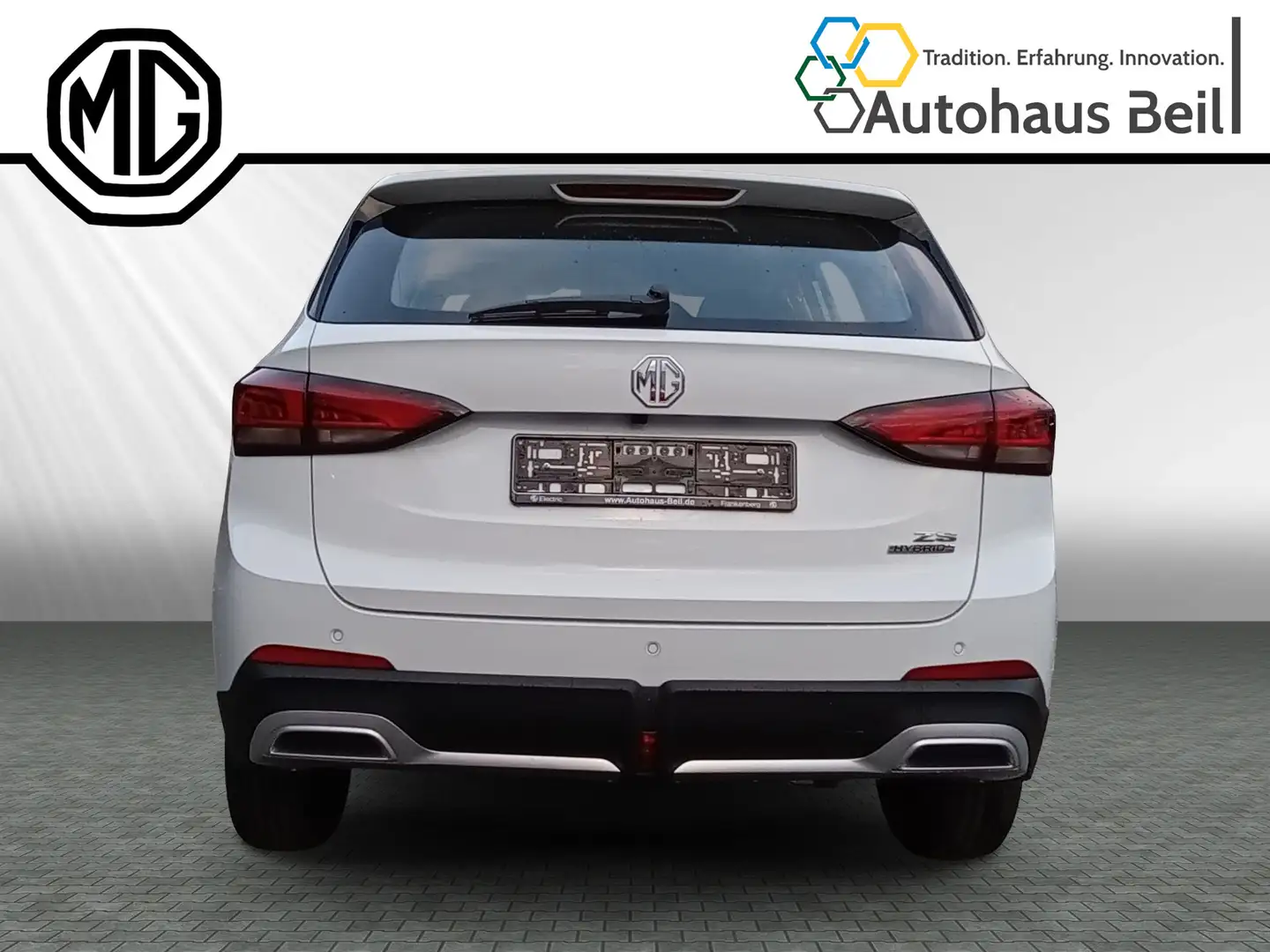 MG ZS HEV 1.5L AT2WD STD Weiß - 2