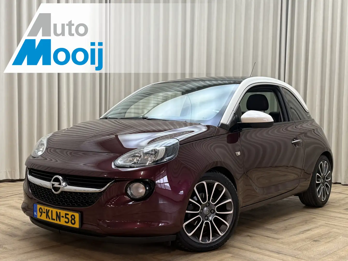 Opel Adam 1.4 Glam *Panoramadak* Stoel-/Stuurverwarming / Cr Rood - 1