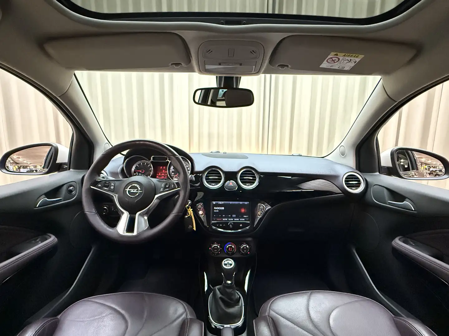 Opel Adam 1.4 Glam *Panoramadak* Stoel-/Stuurverwarming / Cr Rood - 2