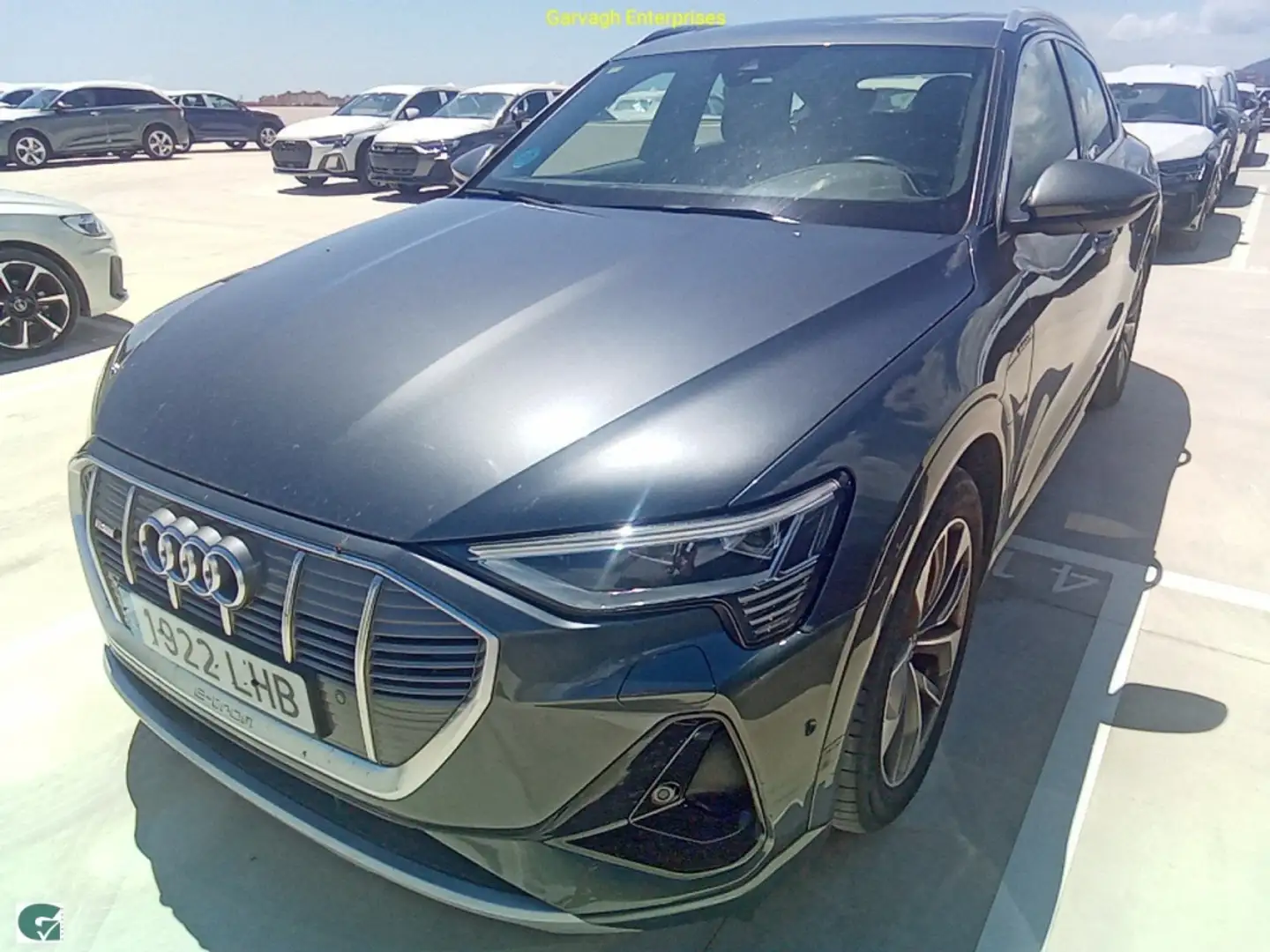 Audi e-tron 55 quattro S line Gris - 1