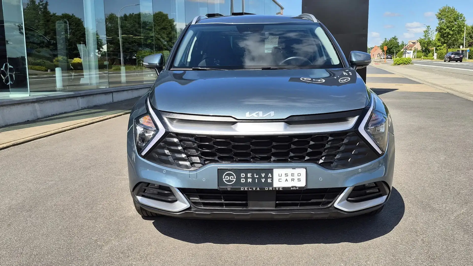 Kia Sportage 1.6 T-GDi Autom ✅ Mild-Hybrid ✅ 180 pk Grijs - 2