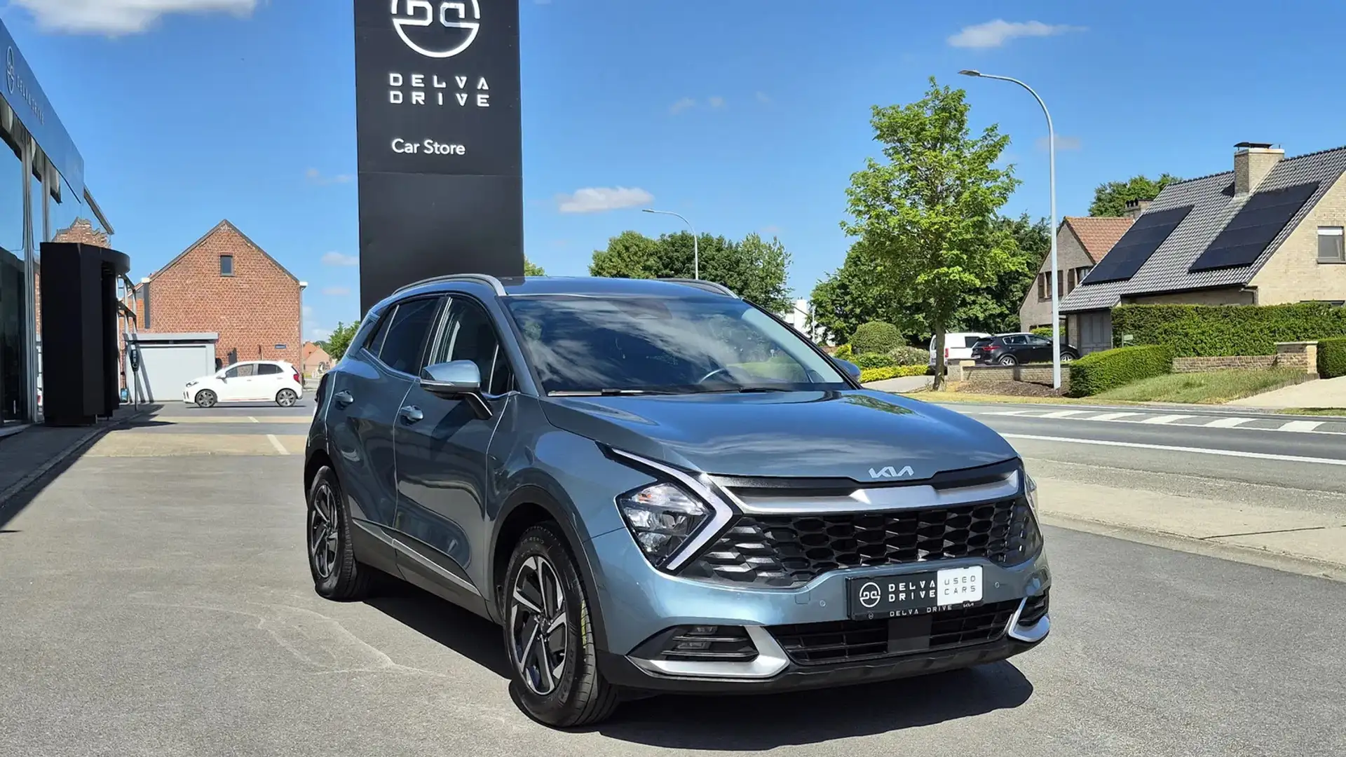 Kia Sportage 1.6 T-GDi Autom ✅ Mild-Hybrid ✅ 180 pk Grijs - 1