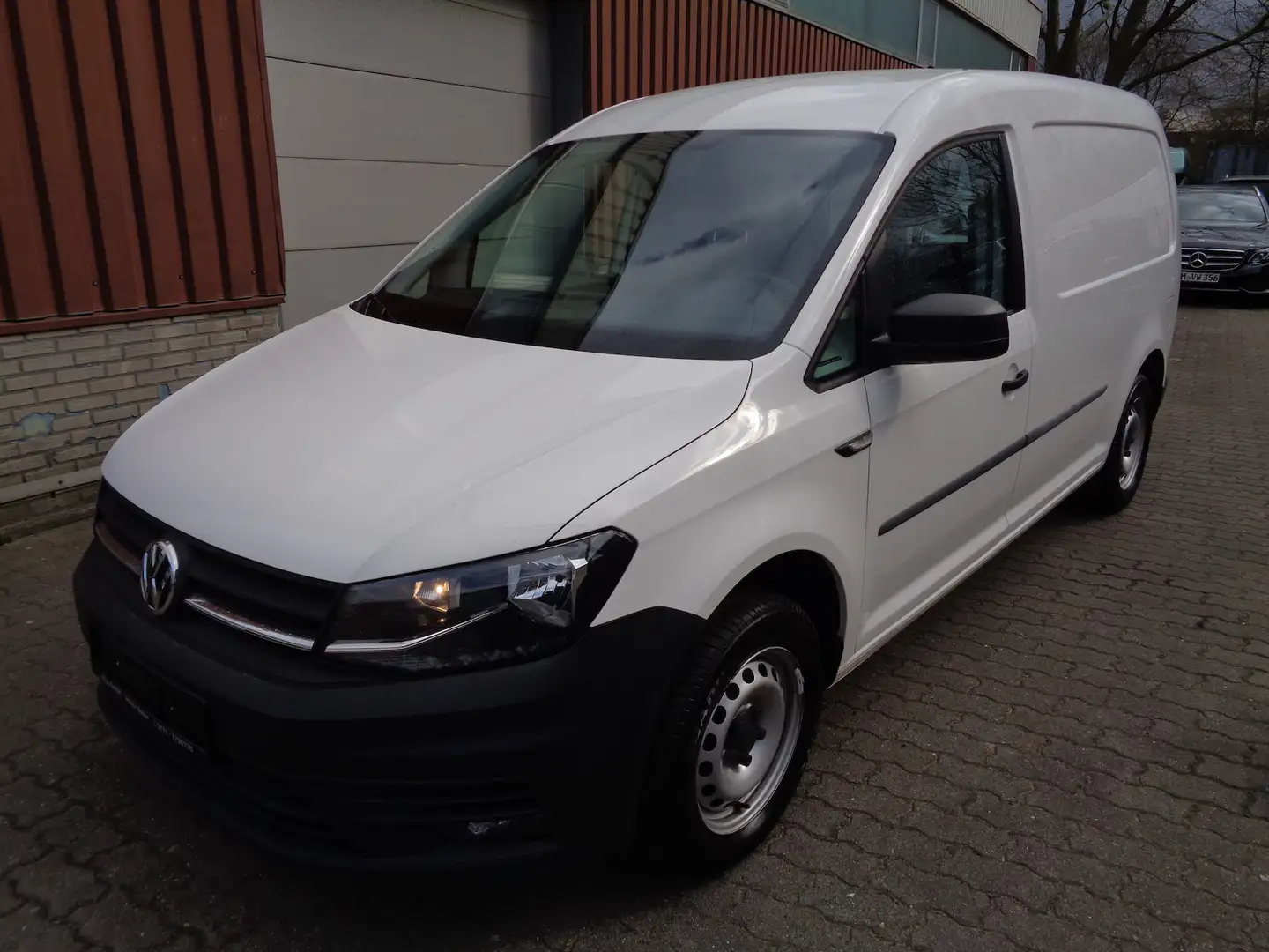 Volkswagen Caddy 2.0 TDI, DSG, Klimatr., Tempomat Weiß - 2