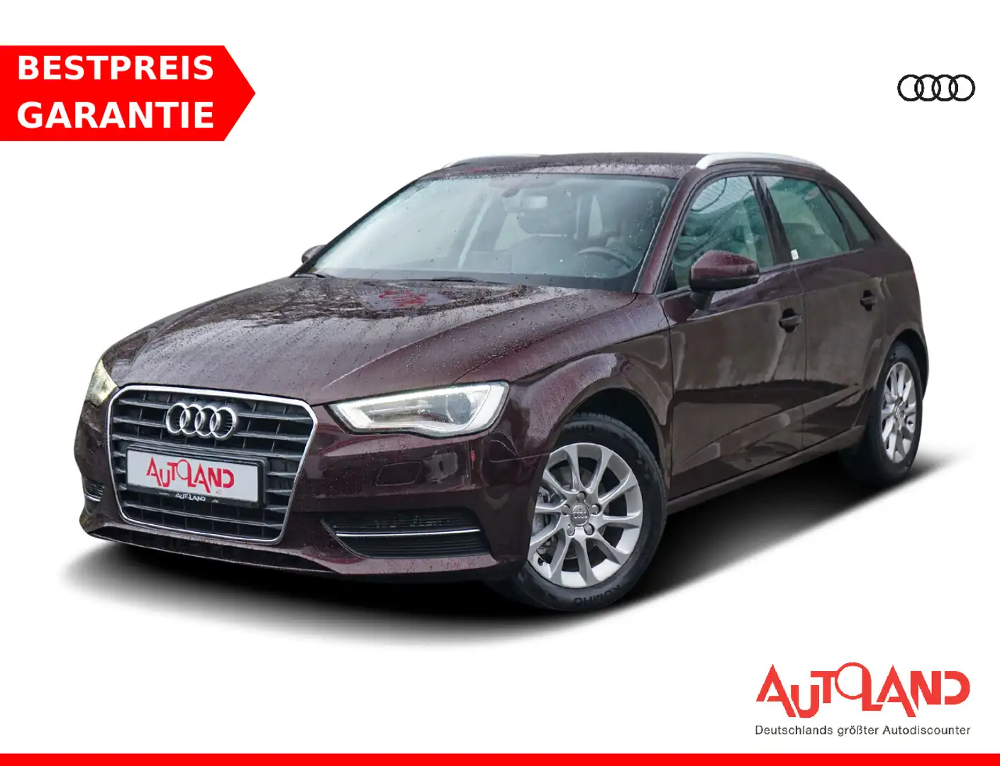 Audi A3 Sportback 1.4 TFSI S-tronic Bi-Xenon Navi PDC Mauve - 1