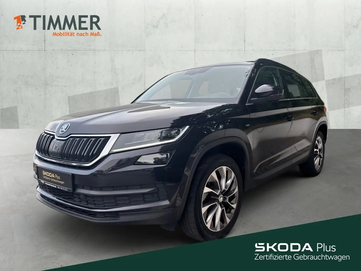 Skoda Kodiaq 2.0 TDI DSG Clever *LED *ACC *NAVI *SHZ *19" *APP Schwarz - 1