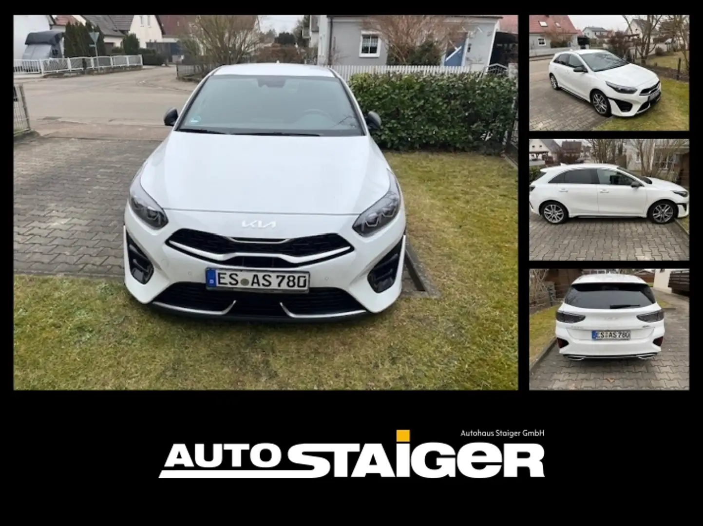 Kia Ceed / cee'd CEED 1.6D 136 48V DCT7 Navi Rückfahrkamera Weiß - 1