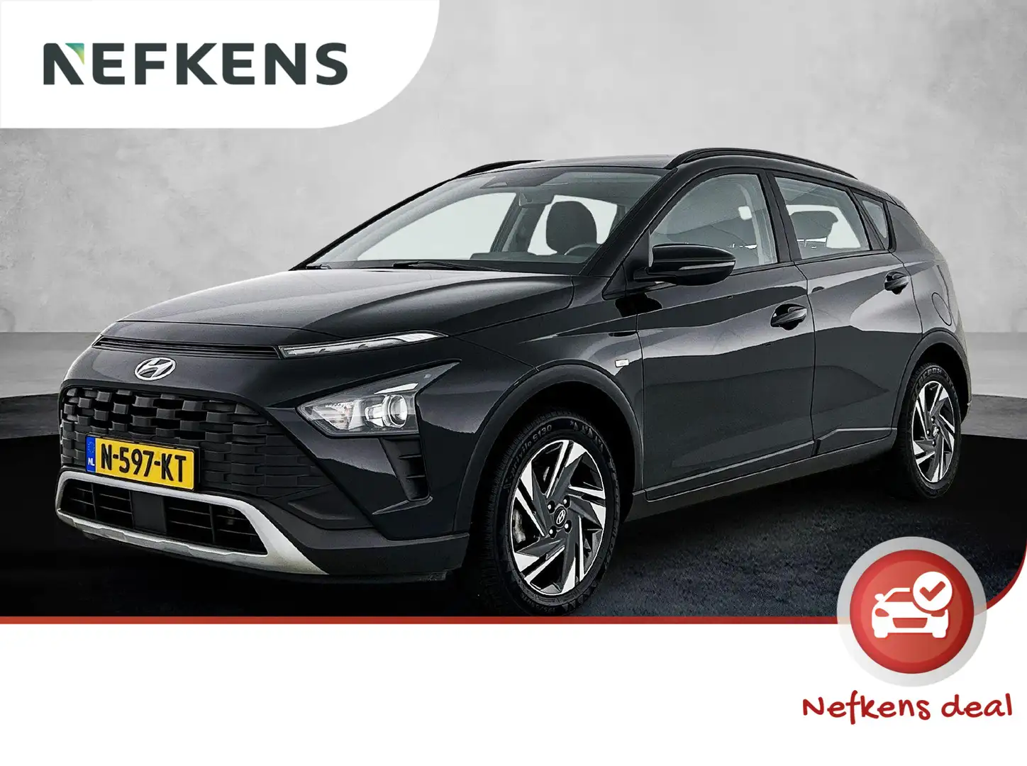 Hyundai BAYON 1.0 Comfort Smart 100pk Automaat | Navigatie | Air Zwart - 1