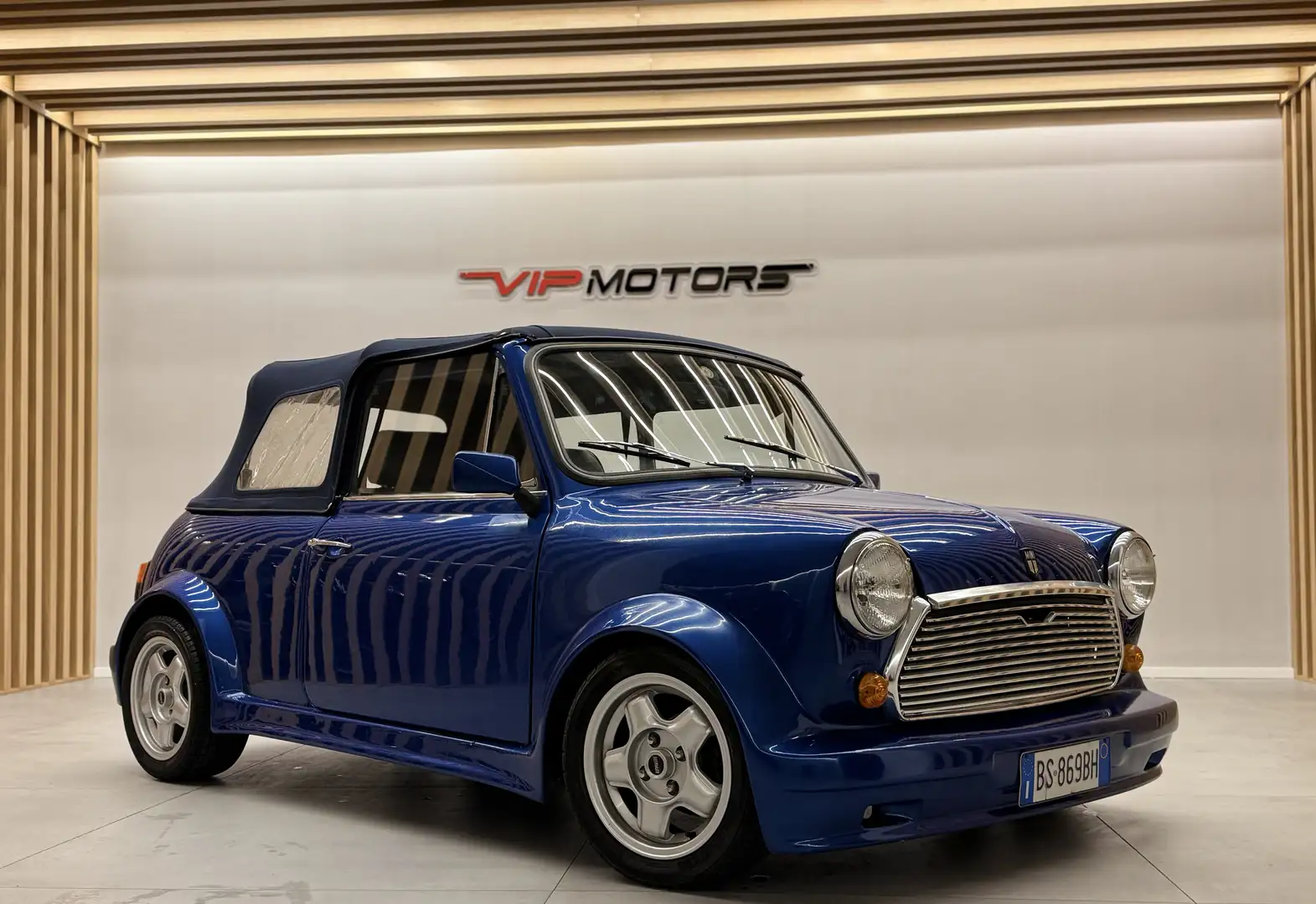 MINI Cooper MINI 1.3 COOPER CABRIO RARISSIMA ASI STORICA Bleu - 2