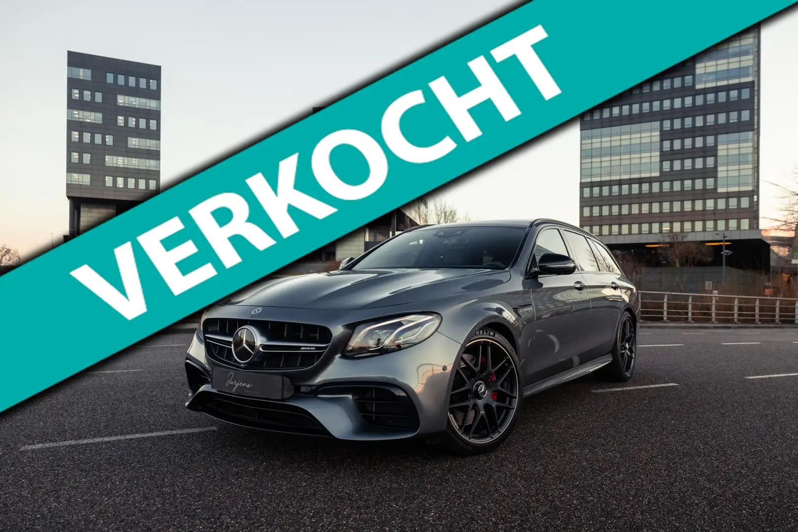 Mercedes-Benz E 63 AMG Estate S 4MATIC Premium Plus (612pk) Grijs - 1