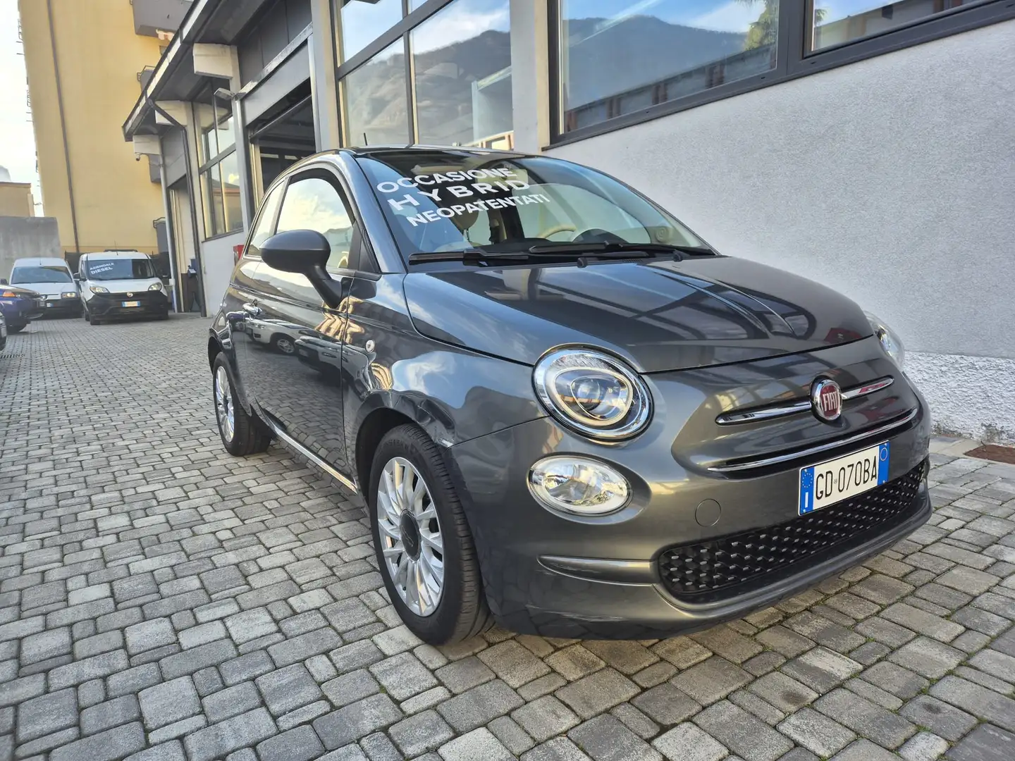 Fiat 500 500 1.0 hybrid Lounge 70cv Grigio - 1