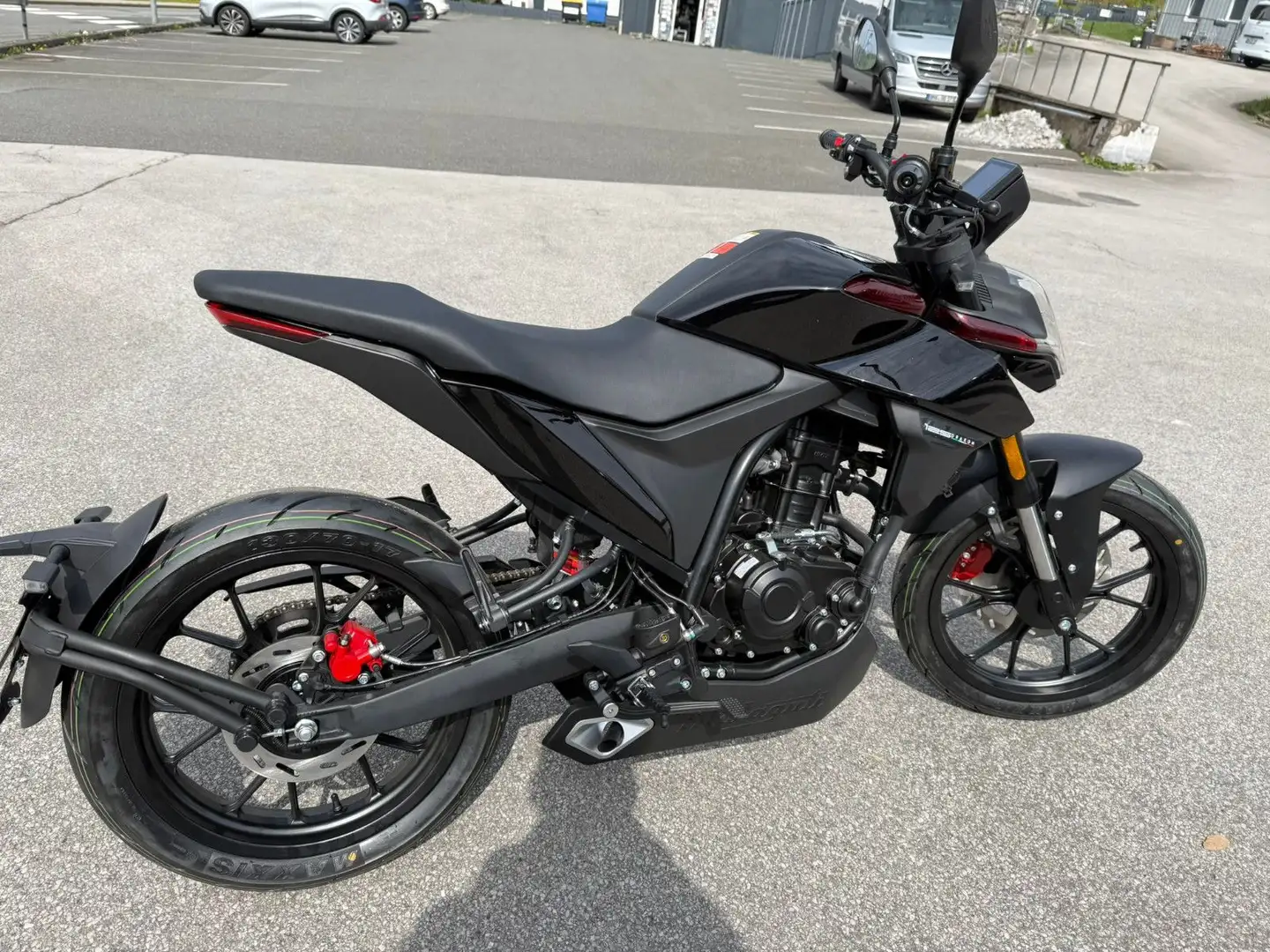 Malaguti Drakon 125 ABS Sondermodel   **  - black - ** Černá - 2