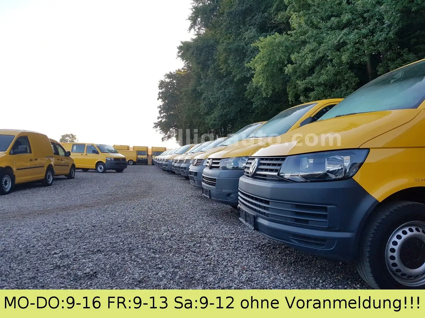 Volkswagen T5 Transporter 2.0TDI EU5*2xSchiebetüre*Facelift Gelb - 1