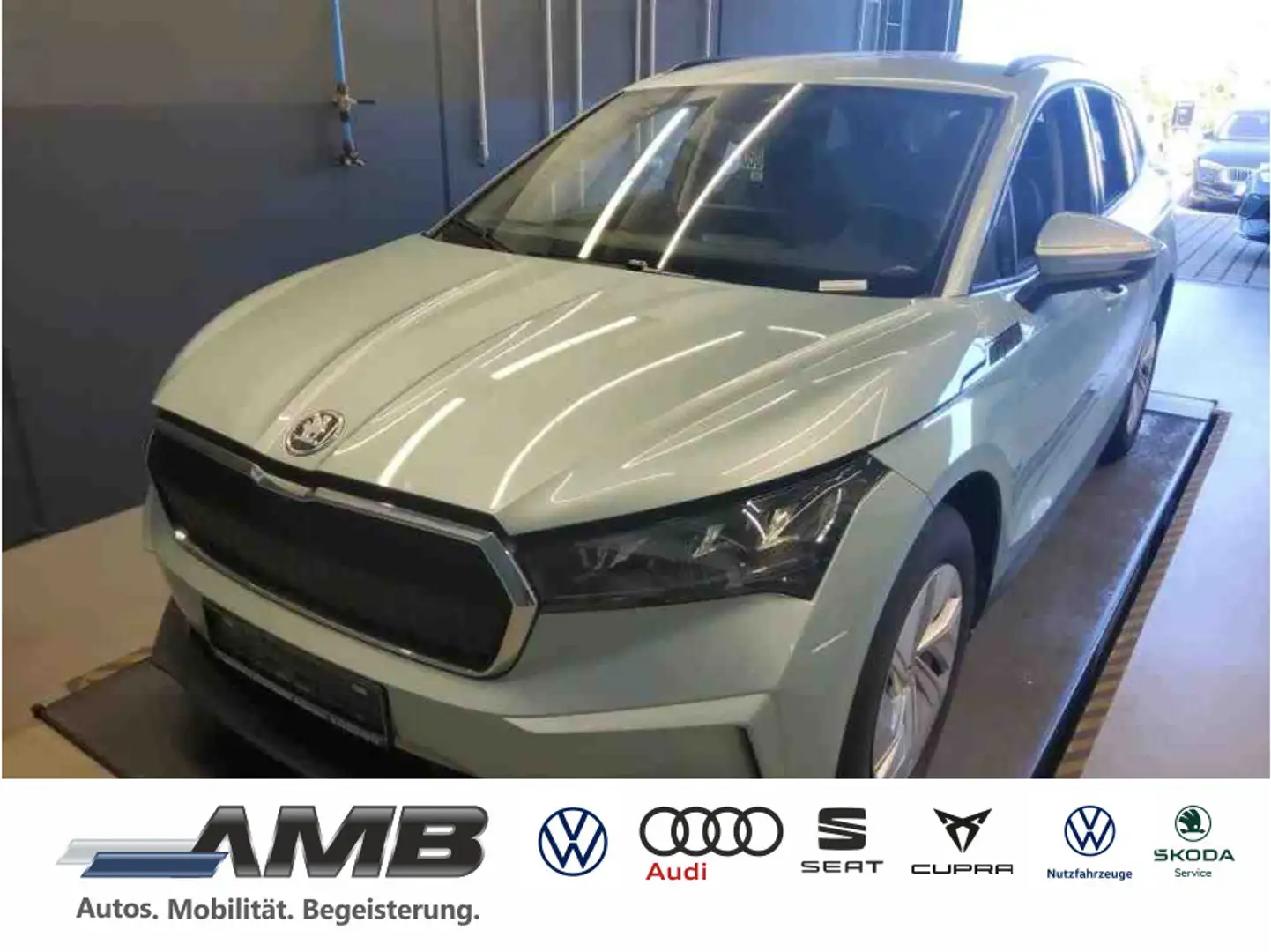 Skoda Enyaq 50 Loft/LED/Navi/Sitzhzg Silber - 1