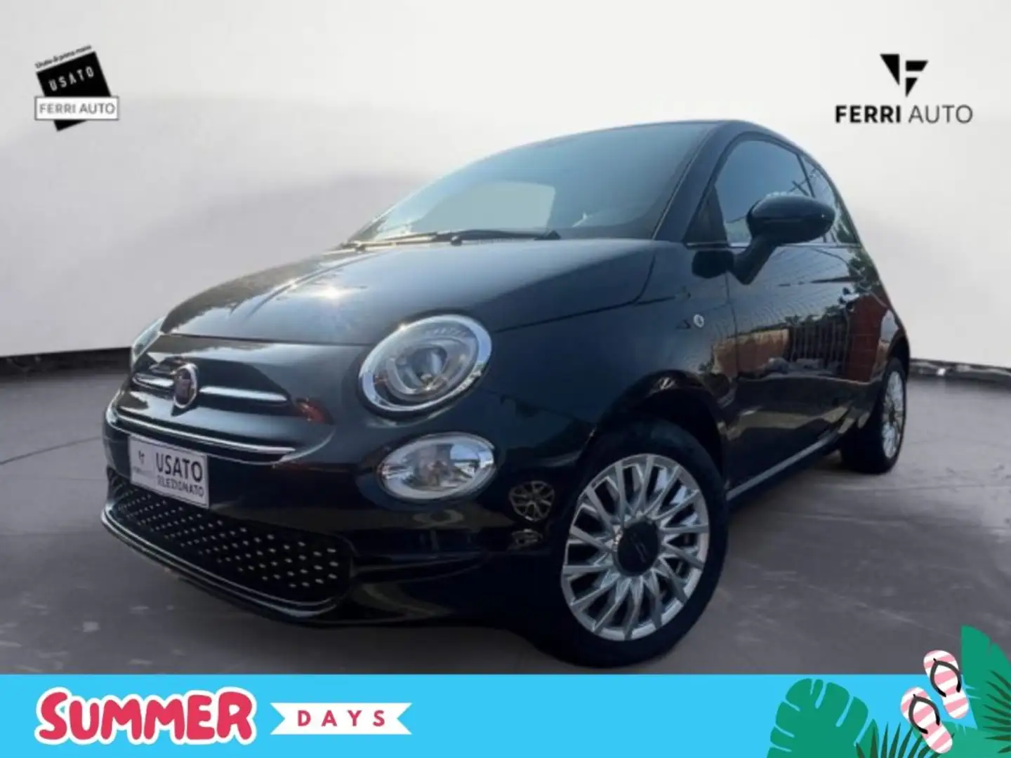 Fiat 500 1.2 Lounge Nero - 1