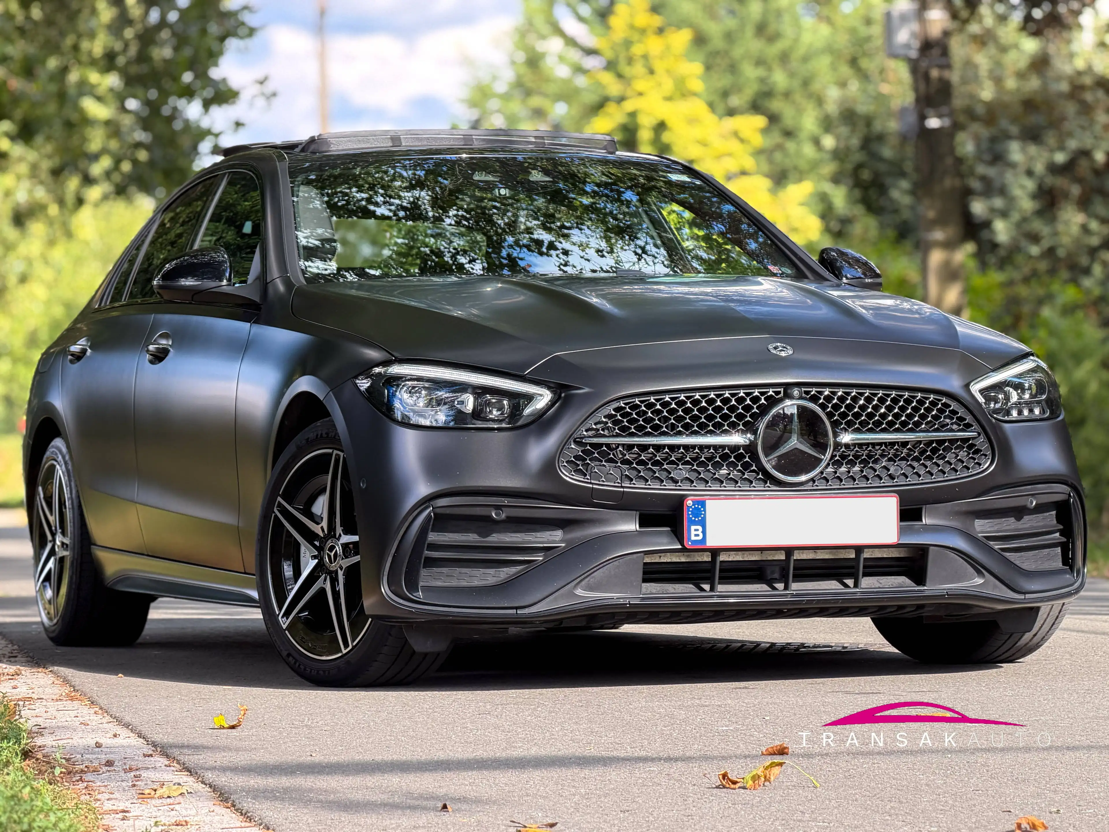 Mercedes-Benz C 400 TVA Deductible à 50% - 4-Matic PHEV AMG Line Premium Plus + Garantie — photo 2