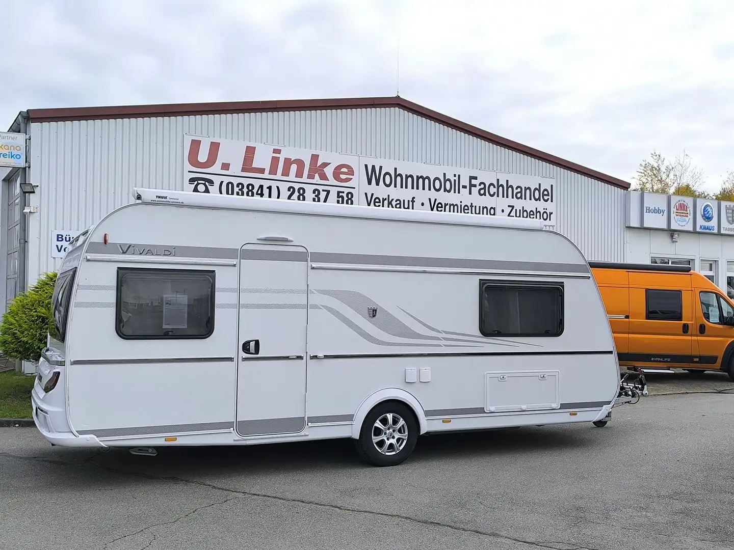 Tabbert Vivaldi 550 E 2,3 Auflastung, Mover, Markise Weiß - 1