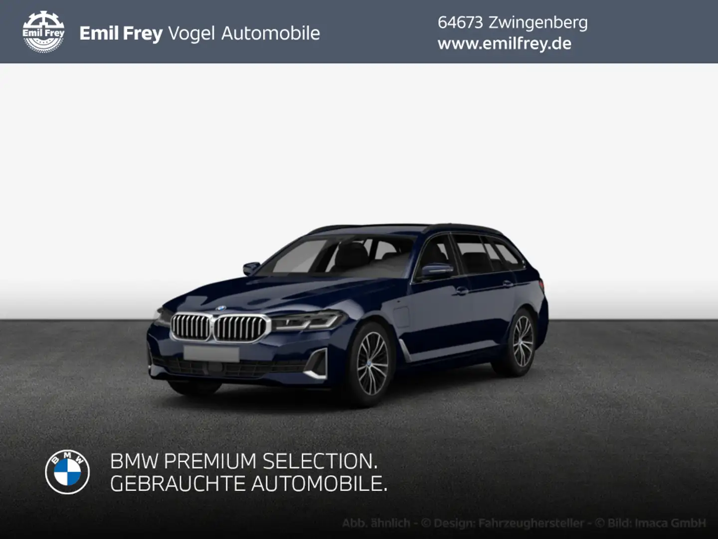 BMW 530 e xDrive Touring Aut. Luxury Line Schwarz - 1