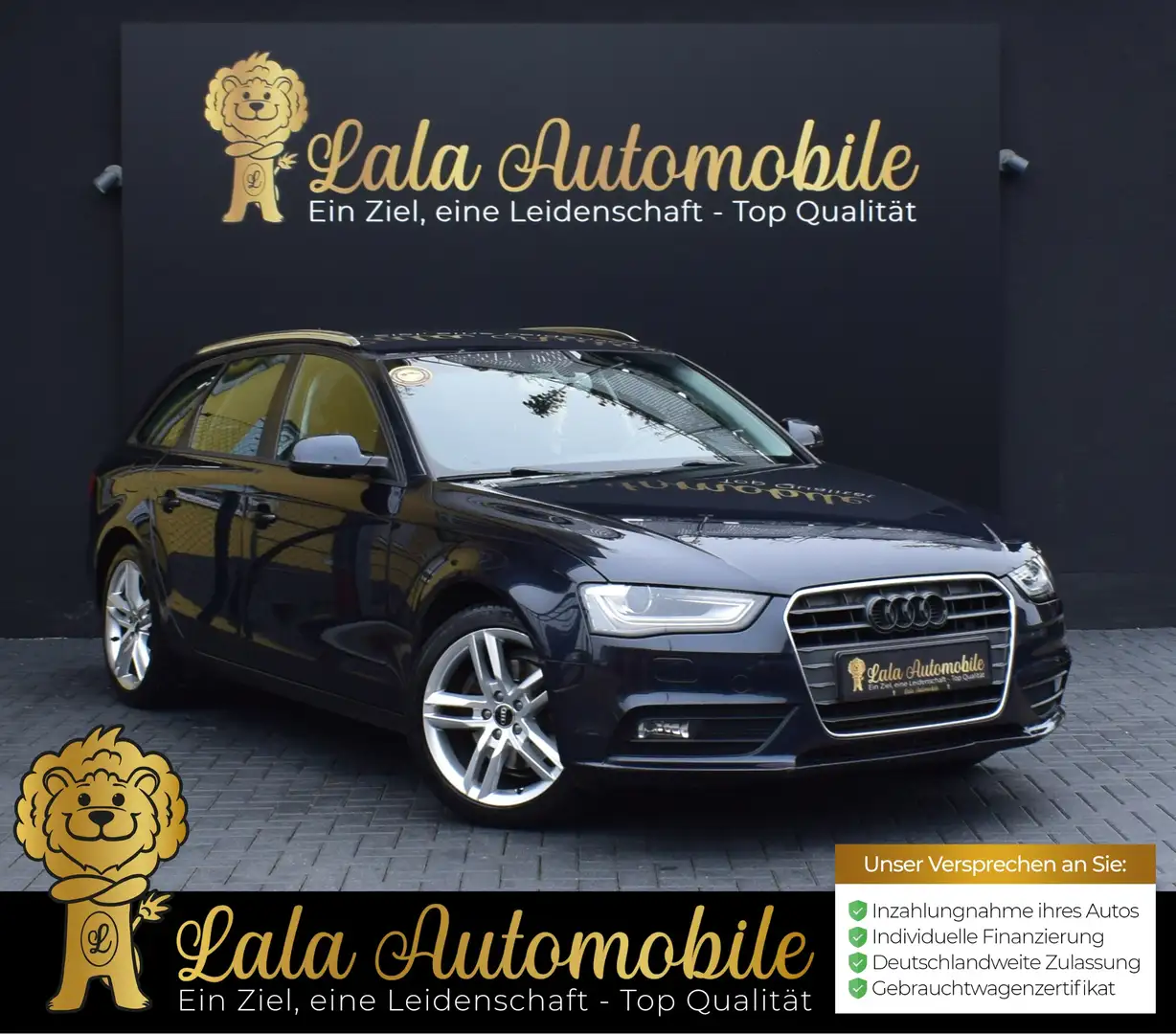 Audi A4 2.0 TDI Attraction TEMPOMAT KLIMA NAVI AHK Grau - 1