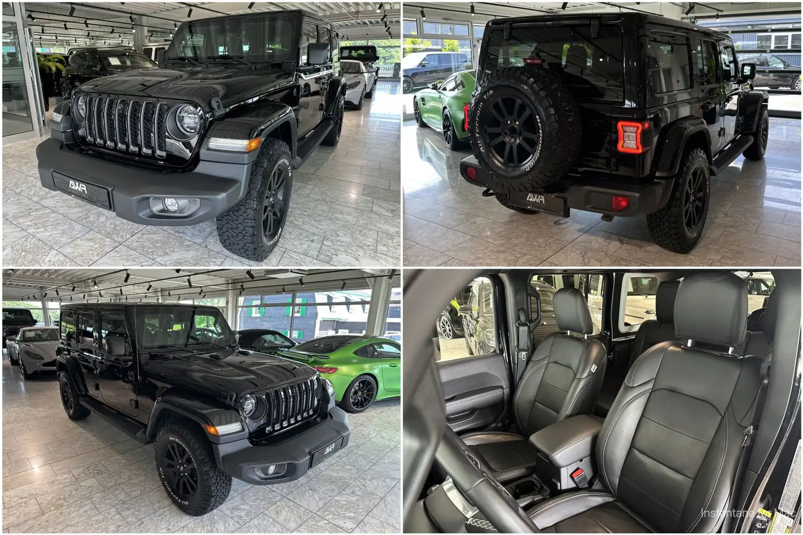 Jeep Wrangler 80th Anniversary HARDTOP*KAMERA*ALPINE* Negro - 1