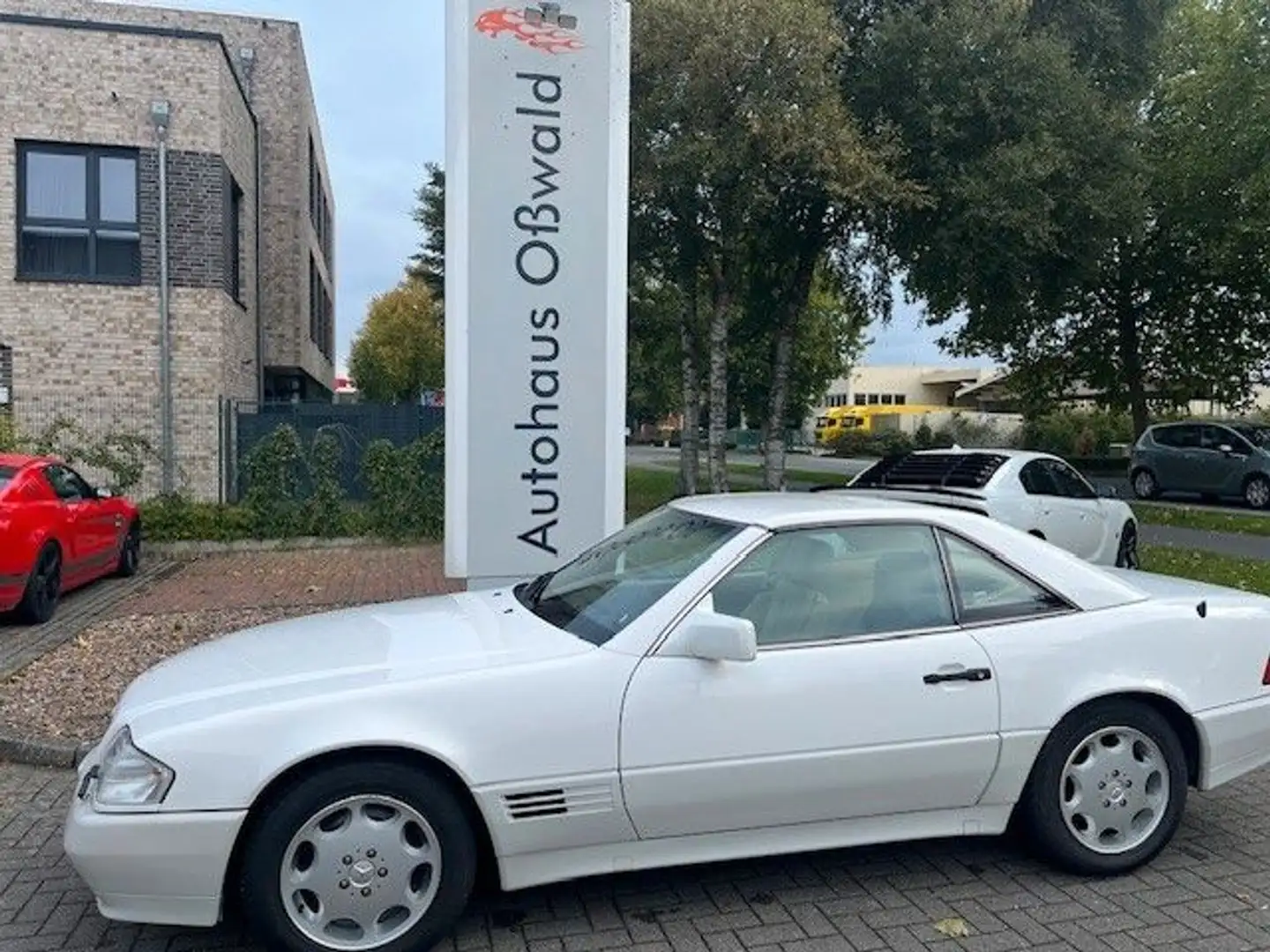 Mercedes-Benz SL 500 / H Kennzeichen Weiß - 1