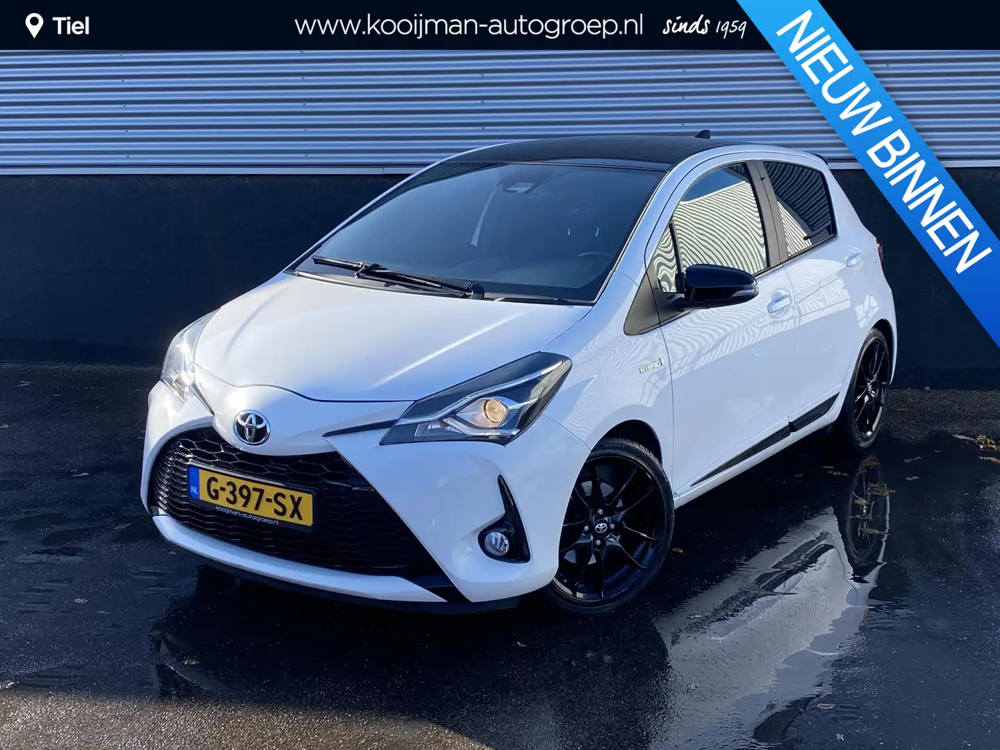 Toyota Yaris 1.5 Hybrid GR-Sport Nieuw geleverd, 1e eign. Deale Blanc - 1