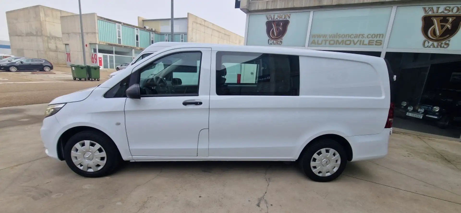 Mercedes-Benz Vito Mixto 116CDI Pro Larga Blanco - 2