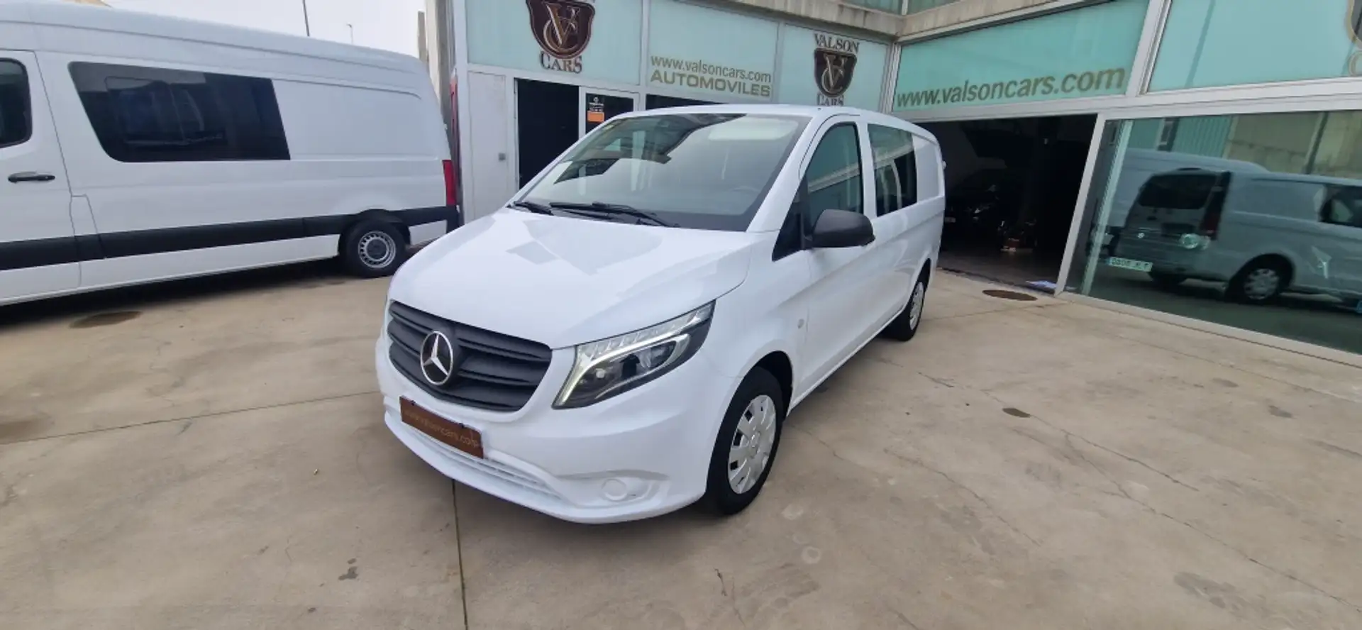 Mercedes-Benz Vito Mixto 116CDI Pro Larga Blanco - 1