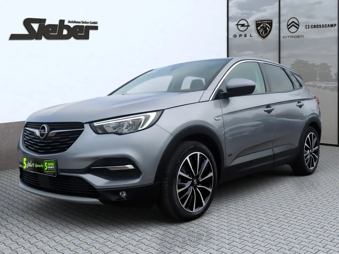 Opel Grandland Hybrid Innovation LED AWD Sitzhzg Navi Grau - 2